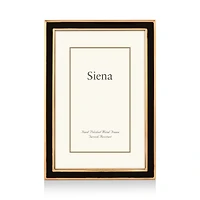 Enamel with Gold Frame