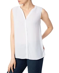 Sleeveless Pleat Back Blouse