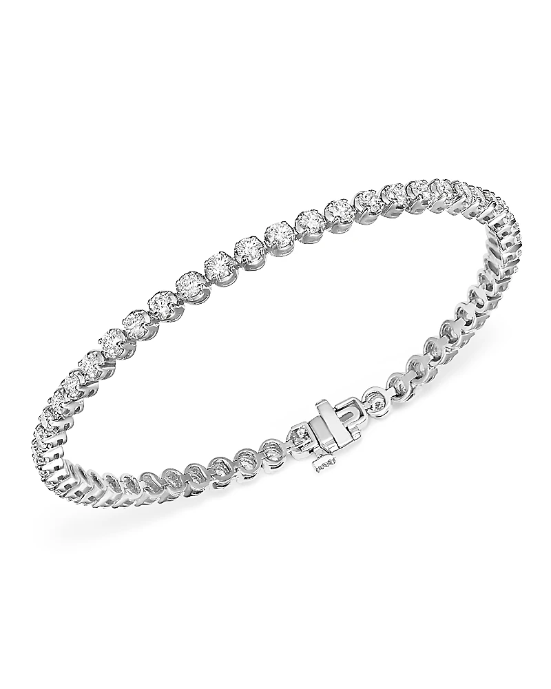 Certified Diamond Tennis Bracelet