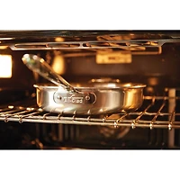 D5 Stainless Brushed 5-Ply Bonded 10-Piece Cookware Set