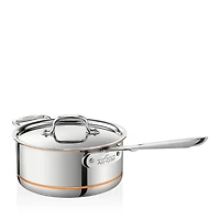 All-Clad Copper Core 3-Quart Covered Saucepan