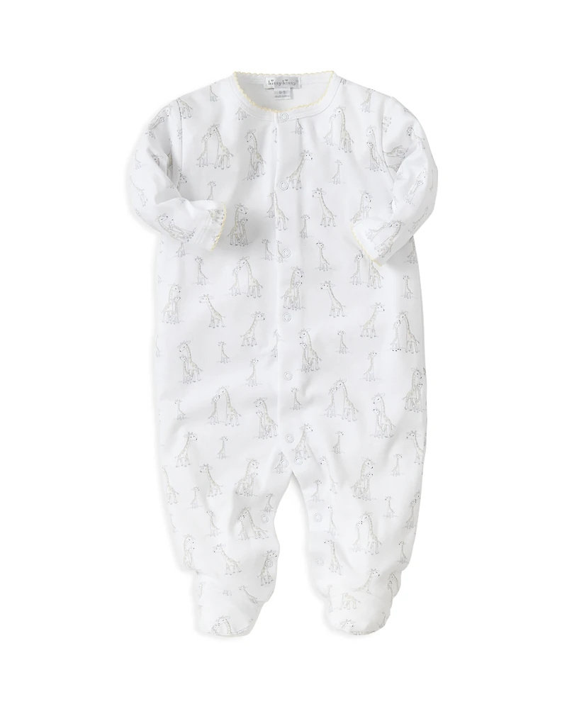Kissy Unisex Giraffe Print Footie - Baby