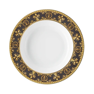Versace By Rosenthal I Love Baroque Nero Rim Soup
