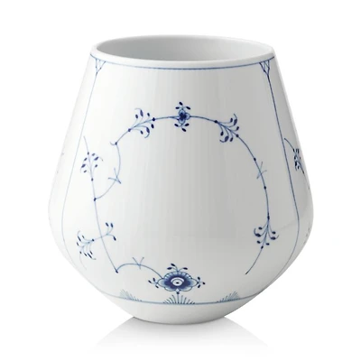 Blue Plain Vase