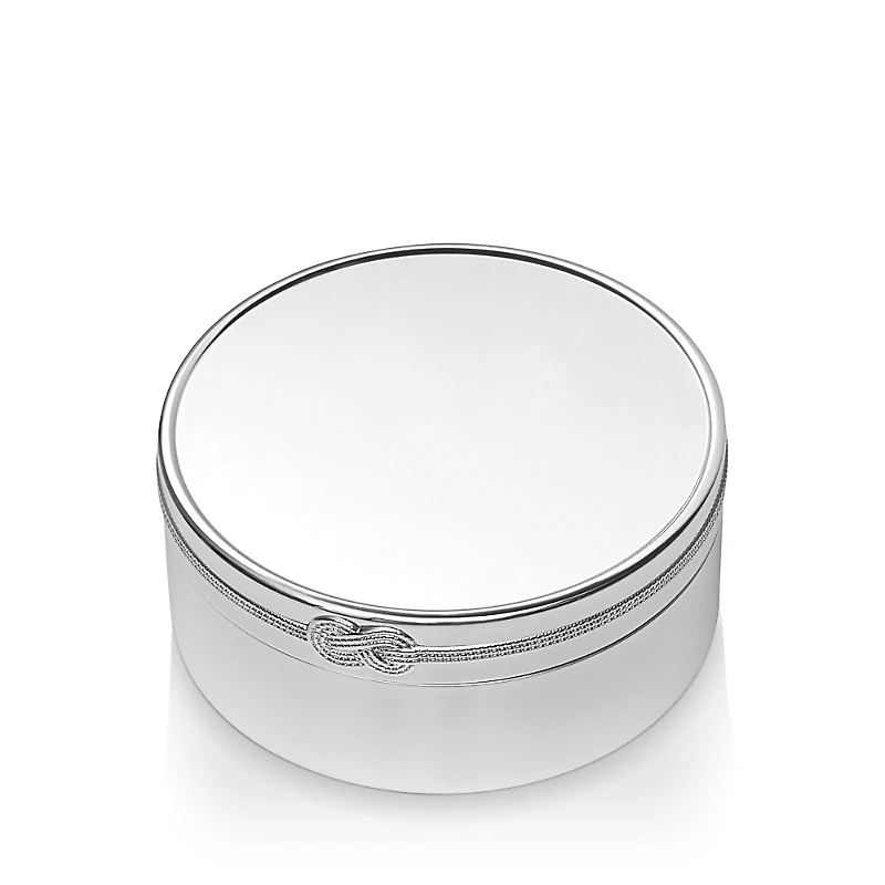 Vera Wang Wedgwood Infinity Round Keepsake Box