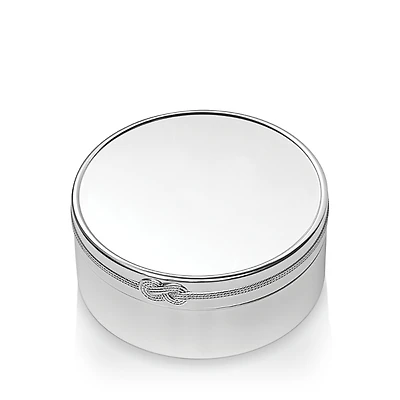 Vera Wang Wedgwood Infinity Round Keepsake Box