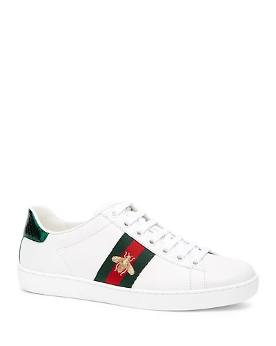 Women's Gucci Ace Embroidered Sneakers