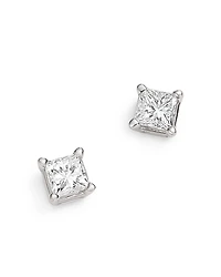 Bloomingdale's Fine Collection Diamond Princess-Cut Studs