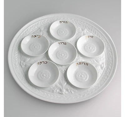 Bernardaud Louvre Mini Seder Plates, Set of 6