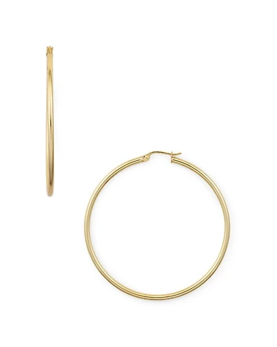 Medium Hoop Earrings 18K Gold-Plated Sterling Silver or - Exclusive