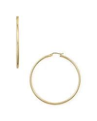 Medium Hoop Earrings 18K Gold-Plated Sterling Silver or - Exclusive
