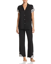 Natori Luxe Shangri-La Cropped Pj Set