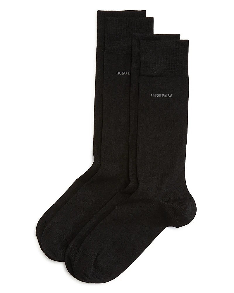 Boss Solid Dress Socks