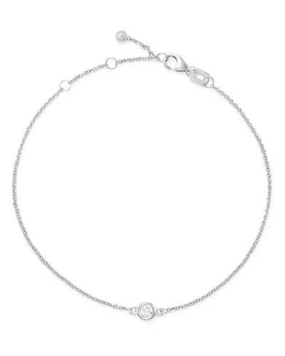 Diamond Bezel Set Bracelet in 14K Gold