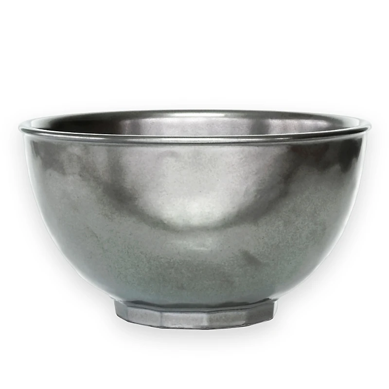 Juliska Pewter Stoneware Cereal/Ice Cream Bowl