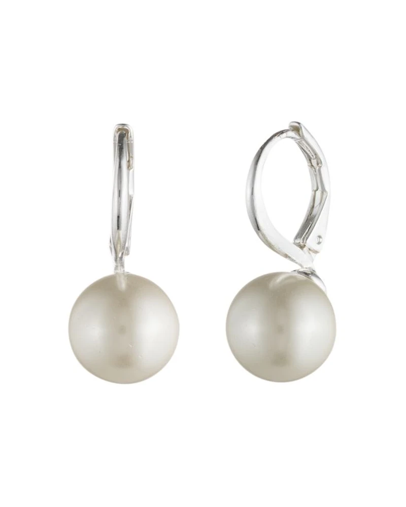 Imitation Pearl Drop Earrings