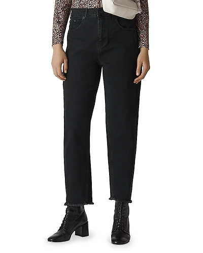 Whistles High Rise Barrel Leg Jeans
