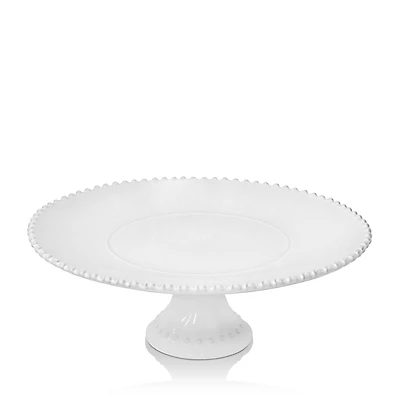Costa Nova White Pearl 13 Cake Stand