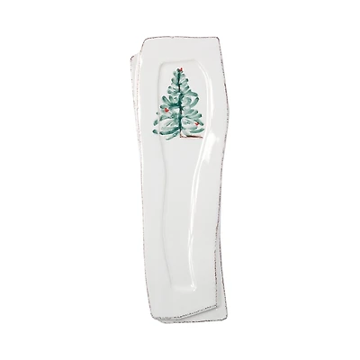 Vietri Lastra Holiday Spoon Rest