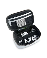 Leather Tech Accessory Travel Storage Case