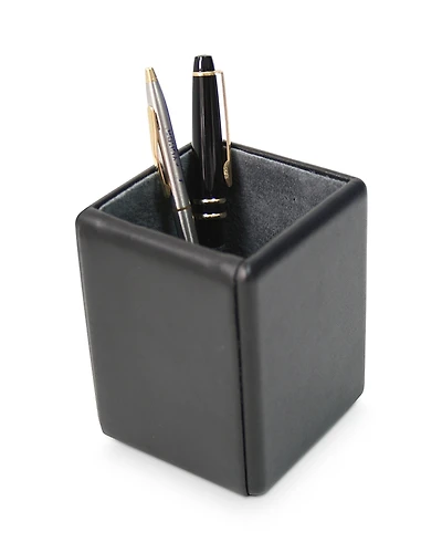 Royce New York Leather Pen & Pencil Holder