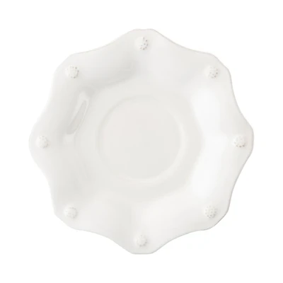 Berry & Thread Whitewash Scallop Saucer