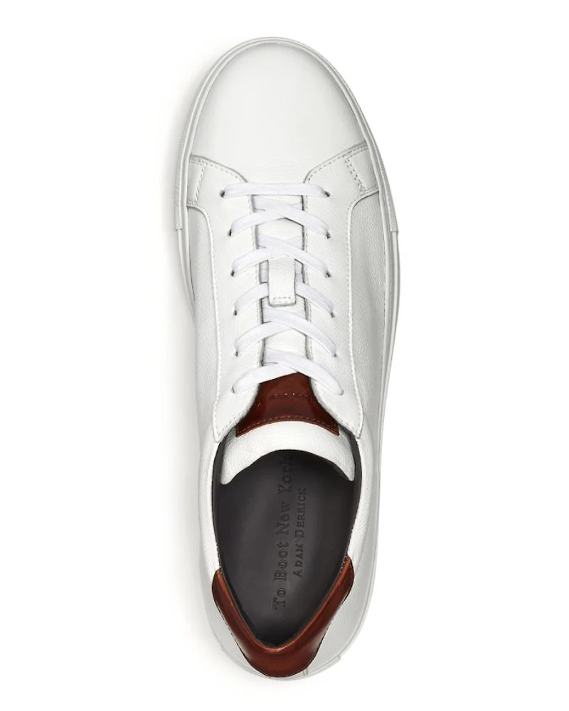 Men's Knox Leather Low-Top Sneakers