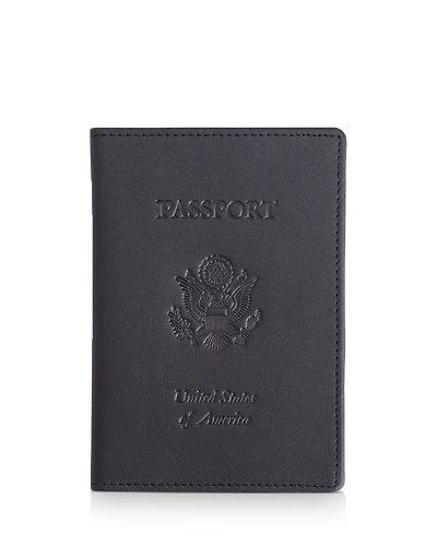 Leather RFID-Blocking U.S. Passport Case