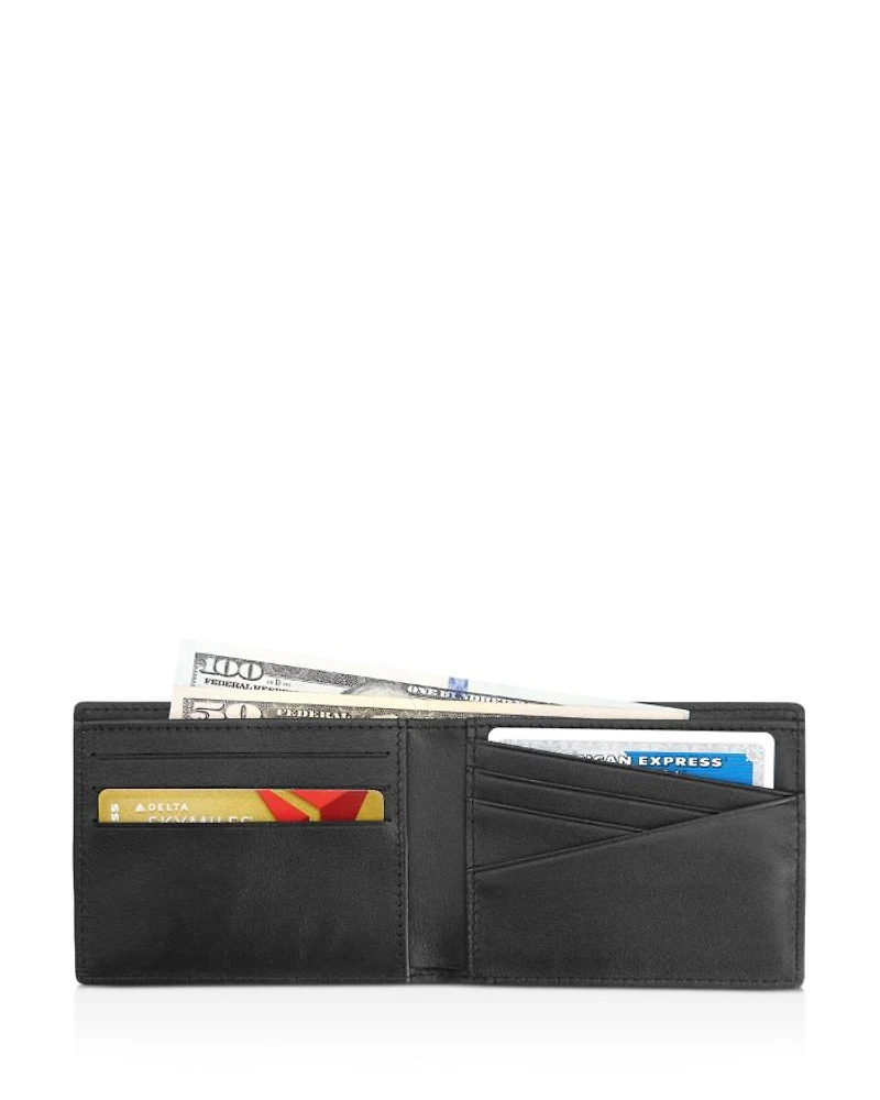 Leather RFID-Blocking 100 Step Wallet