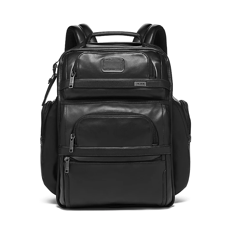 Tumi Alpha 3 Leather Brief Pack