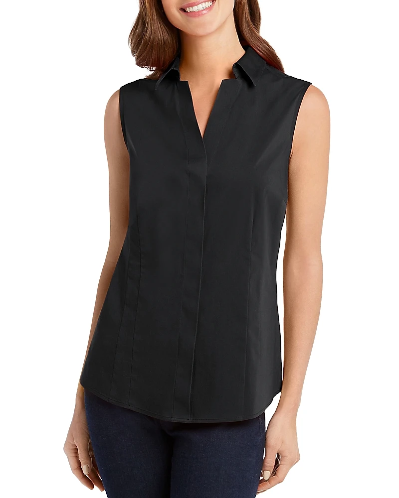 Foxcroft Taylor Sleeveless Non-Iron Shirt