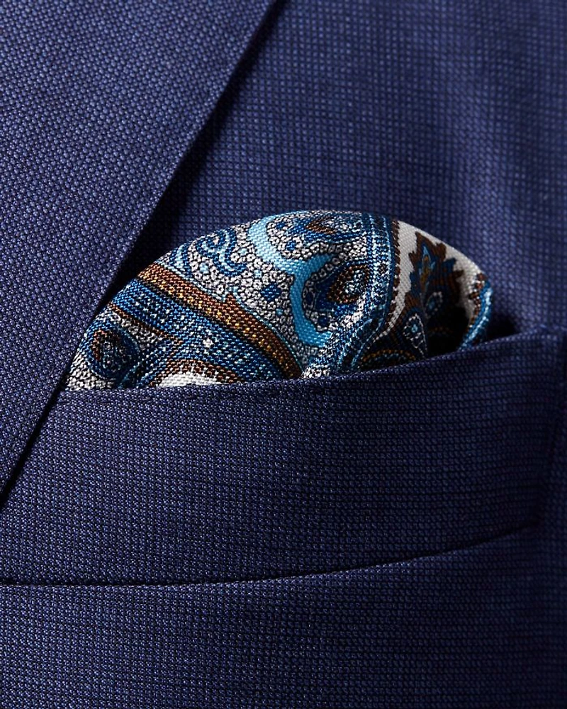 Paisley Silk Pocket Square