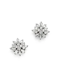 Bloomingdale's Fine Collection Diamond Mosaic Stud Earrings