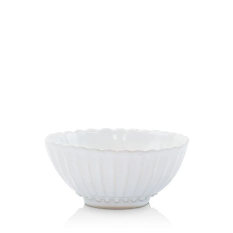 Incanto Stone White Stripe Small Bowl