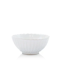 Vietri Incanto Stone White Stripe Small Bowl