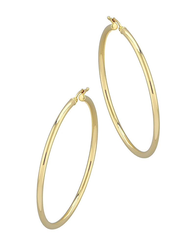 Bloomingdale's Fine Collection Tube Hoop Earrings