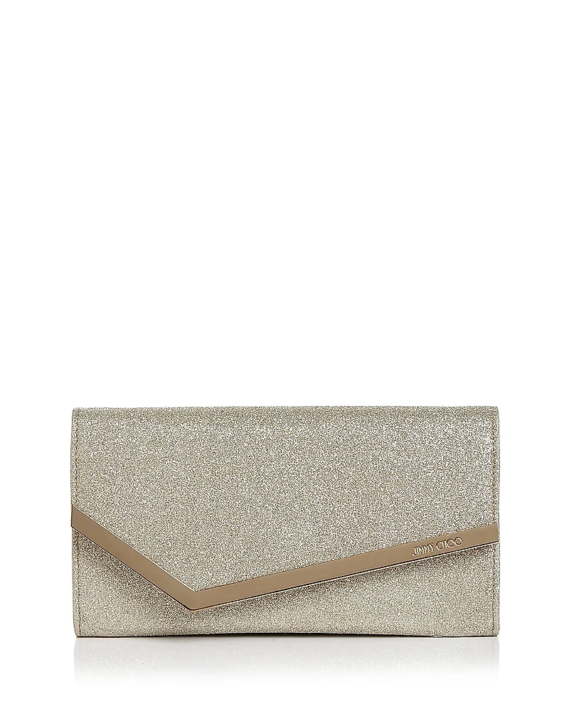 Jimmy Choo Emmie Small Asymmetrical Clutch Bag