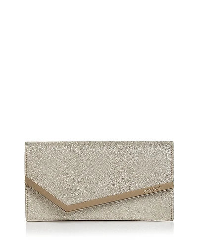 Jimmy Choo Emmie Small Asymmetrical Clutch Bag