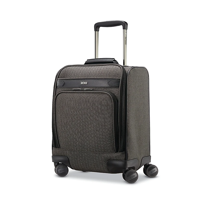 Hartmann Herringbone Deluxe Underseat Carry On Spinner
