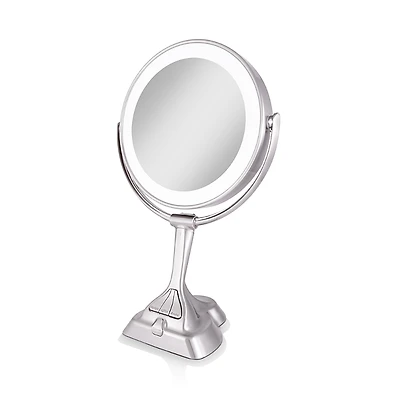 Zadro Led Variable Light Vanity Mirror with Smart Dimmer 1X/10X Magnification