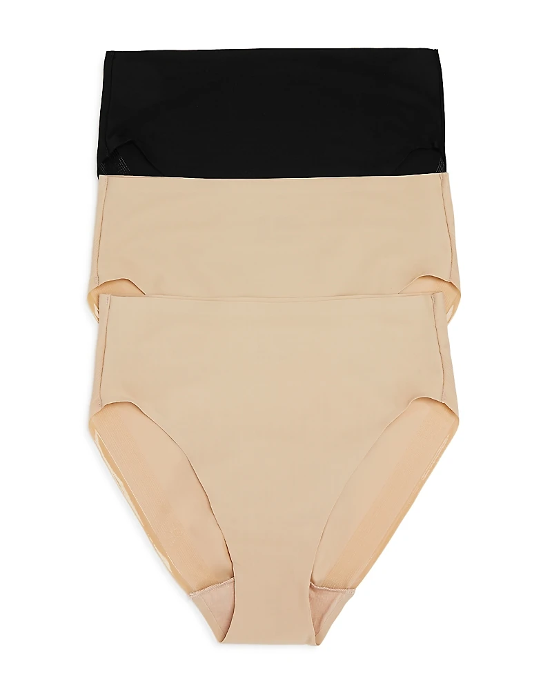 Tc Fine Intimates Micro High-Cut Briefs, Set of 3