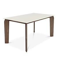 Huppe Magnolia 60 Lacquered Glass Top Dining Table