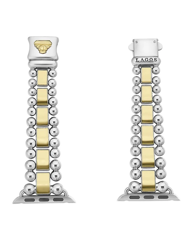Smart Caviar Stainless Steel 18K Gold Apple™ Watch Bracelet