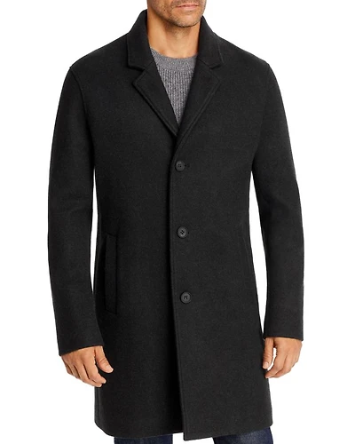 Single-Breasted Top Coat