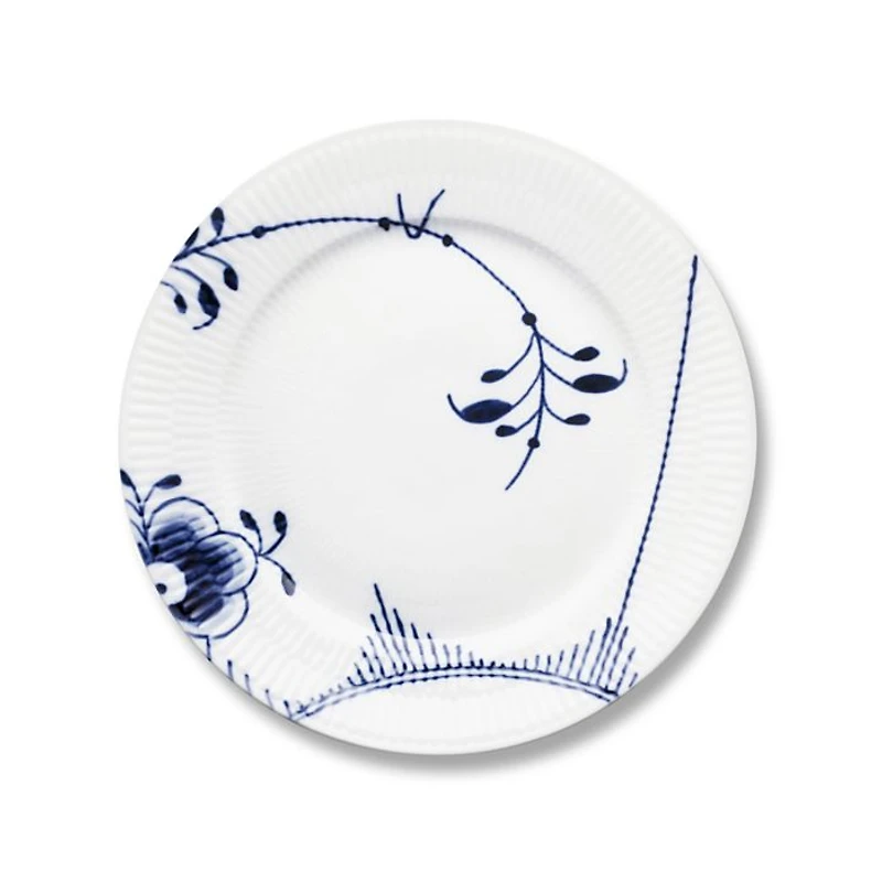 "Blue Fluted Mega" Dinner Plate #2