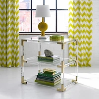 Jacques Two-Tier Side Table