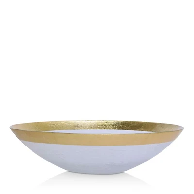 Rufolo Glass Organic Large Bowl