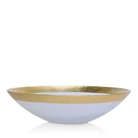 Rufolo Glass Organic Large Bowl