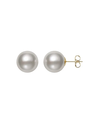 Bloomingdale's Fine Collection White South Sea Cultured Pearl Stud Earrings