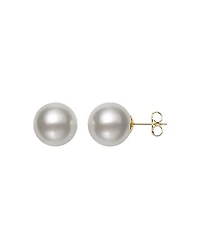 Bloomingdale's Fine Collection White South Sea Cultured Pearl Stud Earrings
